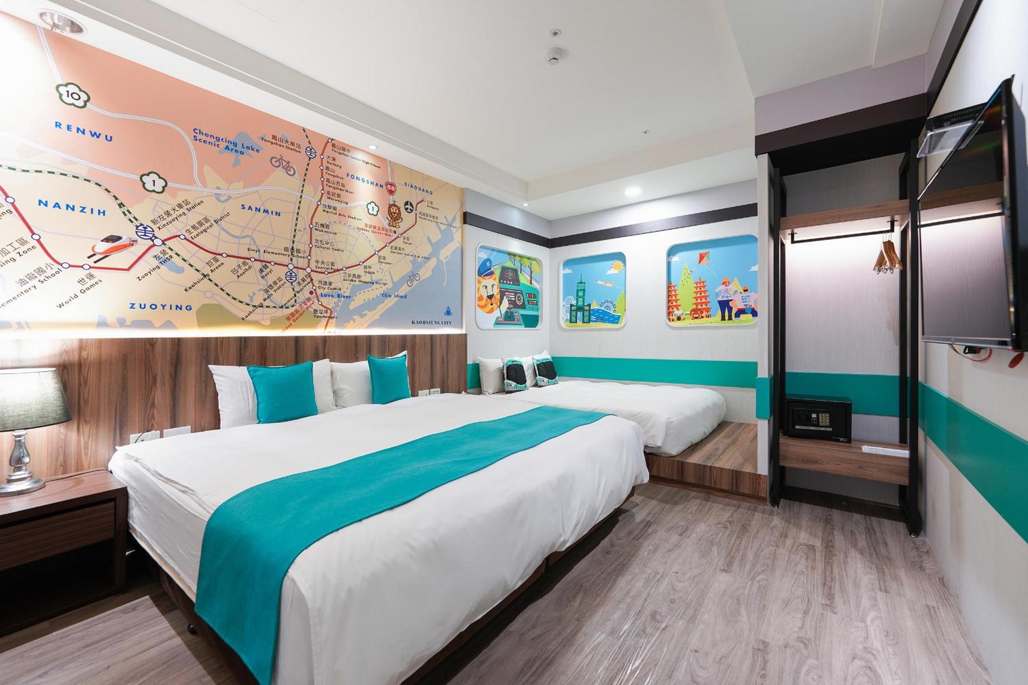 Holiday Garden Hotel Skm Park Kaohsiung Chambre photo